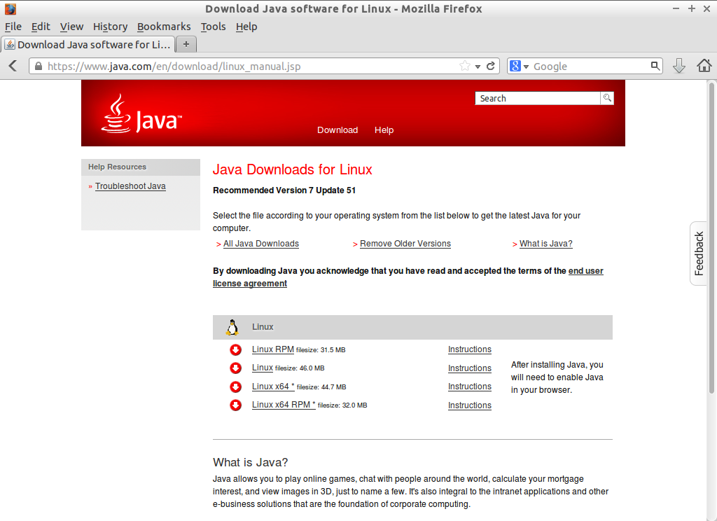 Java 7 update 17